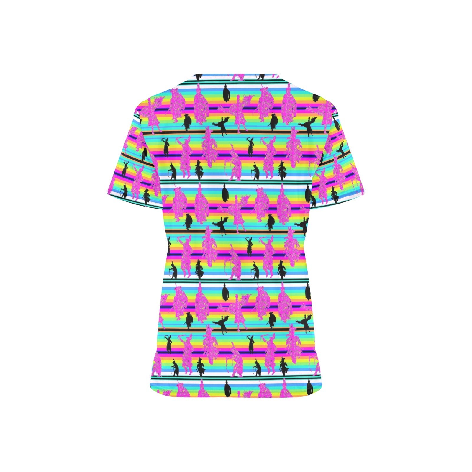 Dancers Sunset Contest All Over Print Scrub Top Scrub Top e-joyer