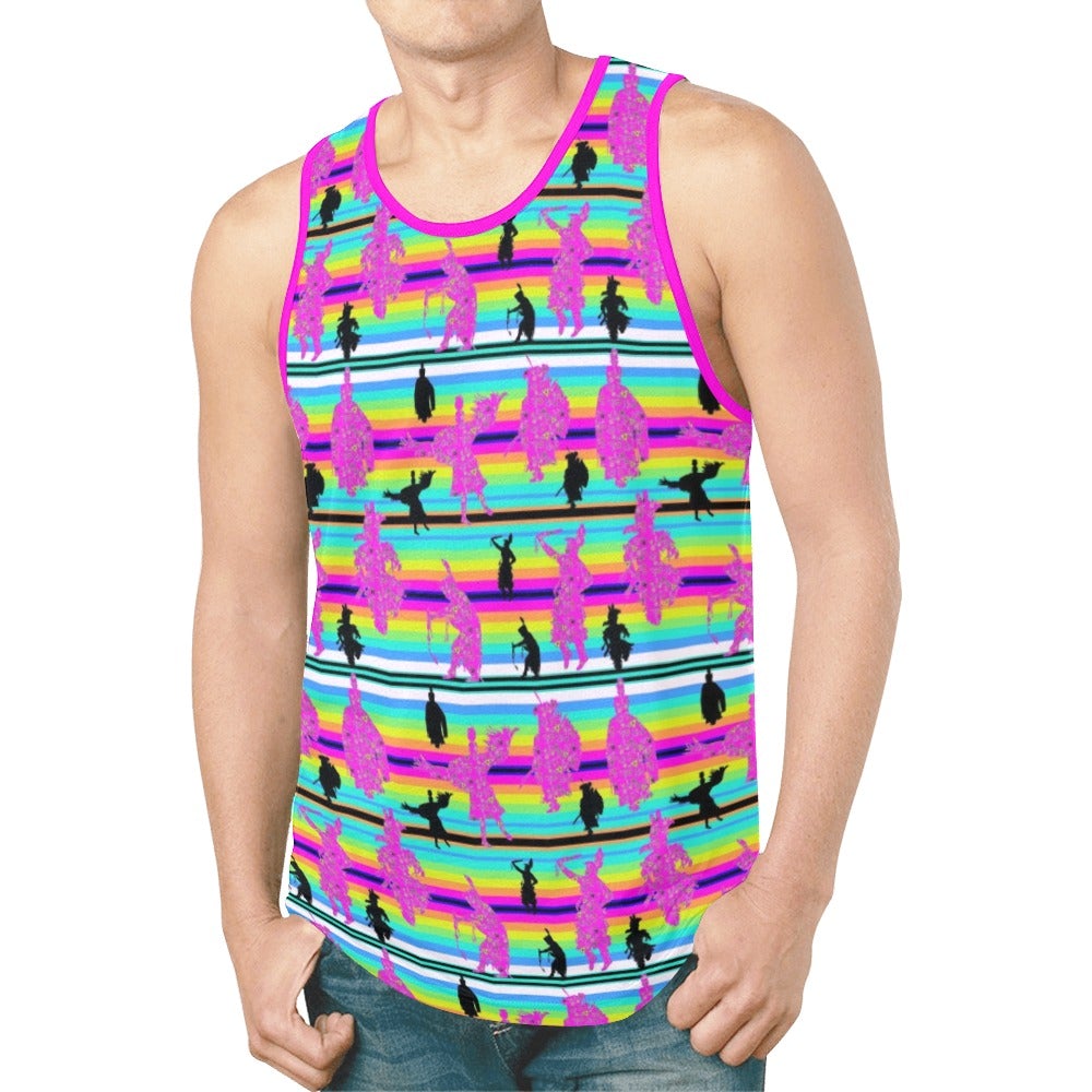 Dancers Sunset Contest New All Over Print Tank Top for Men (Model T46) tank top e-joyer
