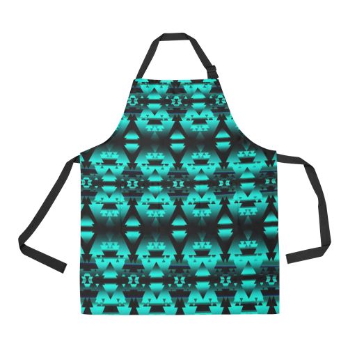 Dark-Deep Lake-Winter-Camp All Over Print Apron All Over Print Apron e-joyer