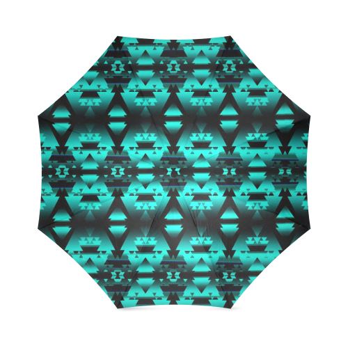 Dark-Deep Lake-Winter-Camp Foldable Umbrella Foldable Umbrella e-joyer