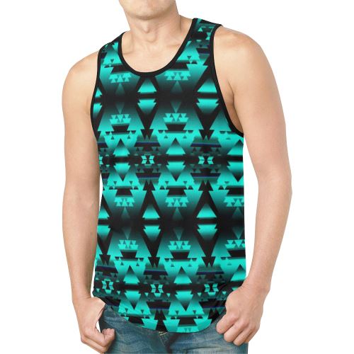 Dark-Deep Lake-Winter-Camp New All Over Print Tank Top for Men (Model T46) New All Over Print Tank Top for Men (T46) e-joyer