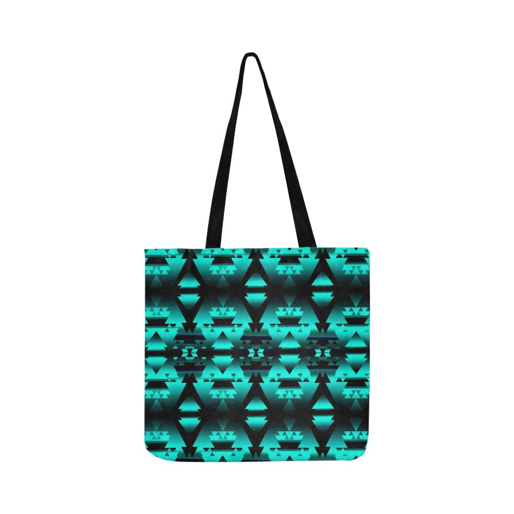 Dark-Deep Lake-Winter-Camp Reusable Shopping Bag Model 1660 (Two sides) Shopping Tote Bag (1660) e-joyer
