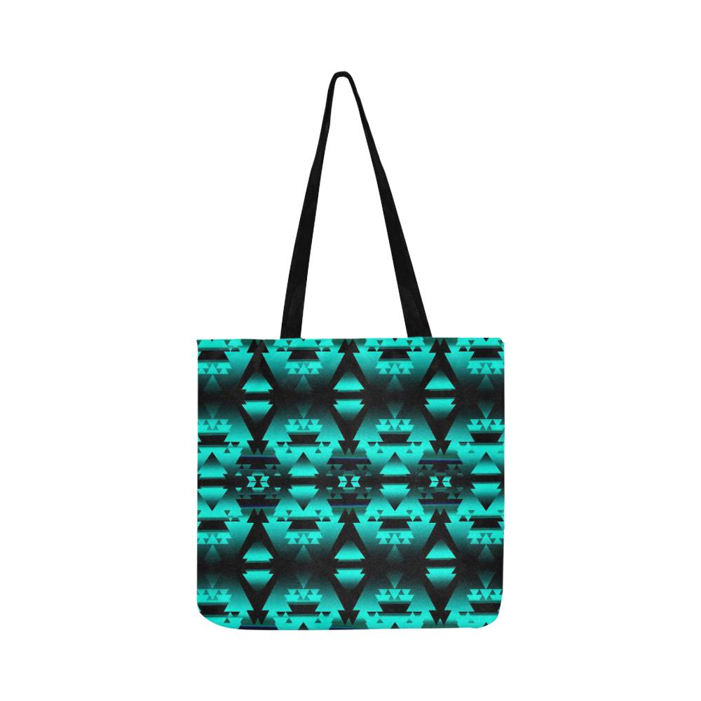 Dark-Deep Lake-Winter-Camp Reusable Shopping Bag Model 1660 (Two sides) Shopping Tote Bag (1660) e-joyer