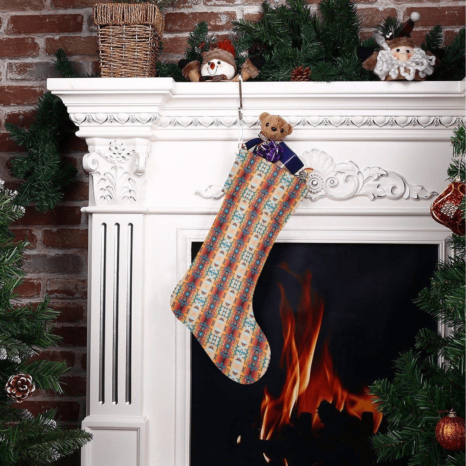 Dark Sandway Christmas Stocking holiday stocking e-joyer