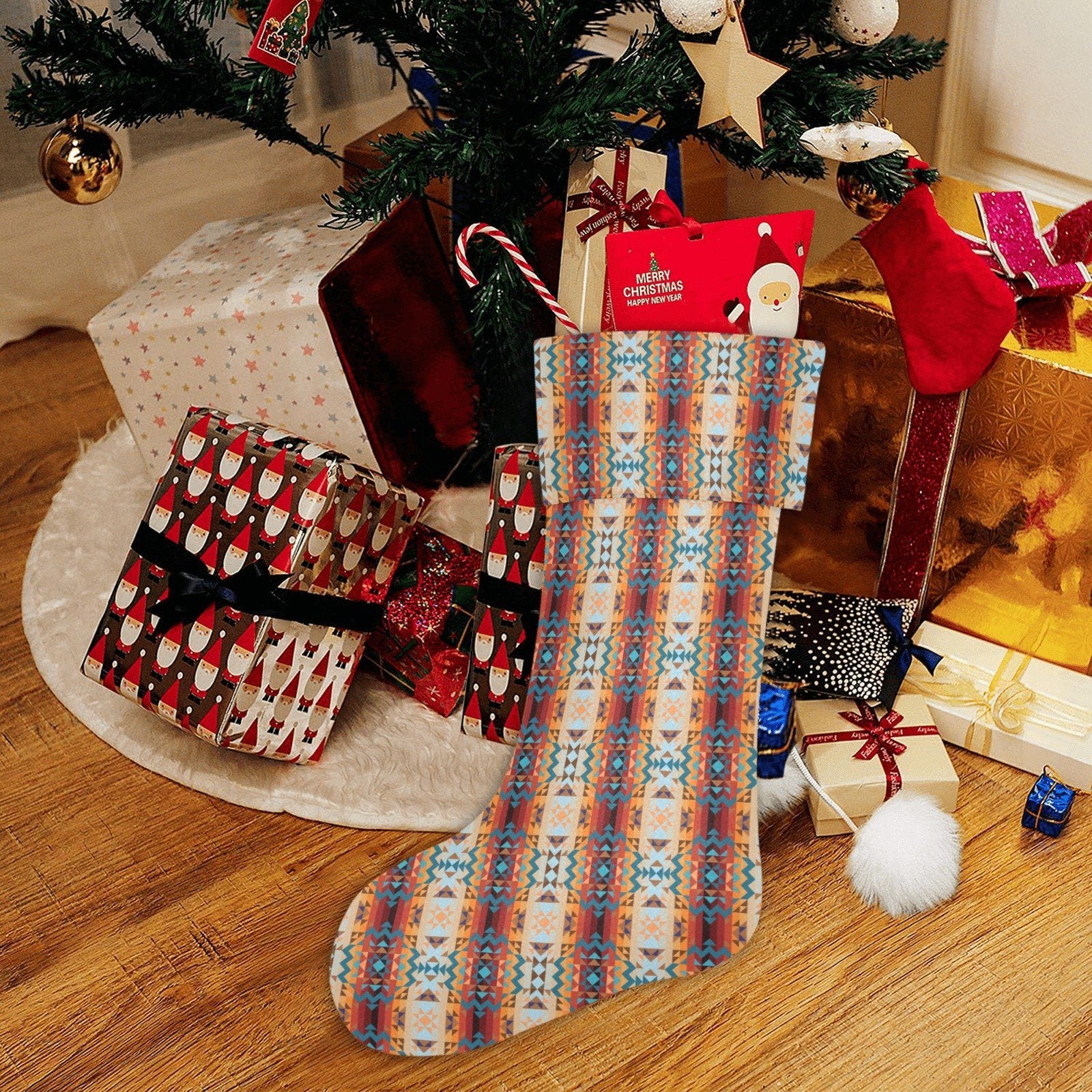 Dark Sandway Christmas Stocking holiday stocking e-joyer