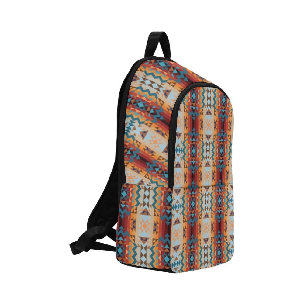 Dark Sandway Fabric Backpack for Adult (Model 1659) Casual Backpack for Adult (1659) e-joyer