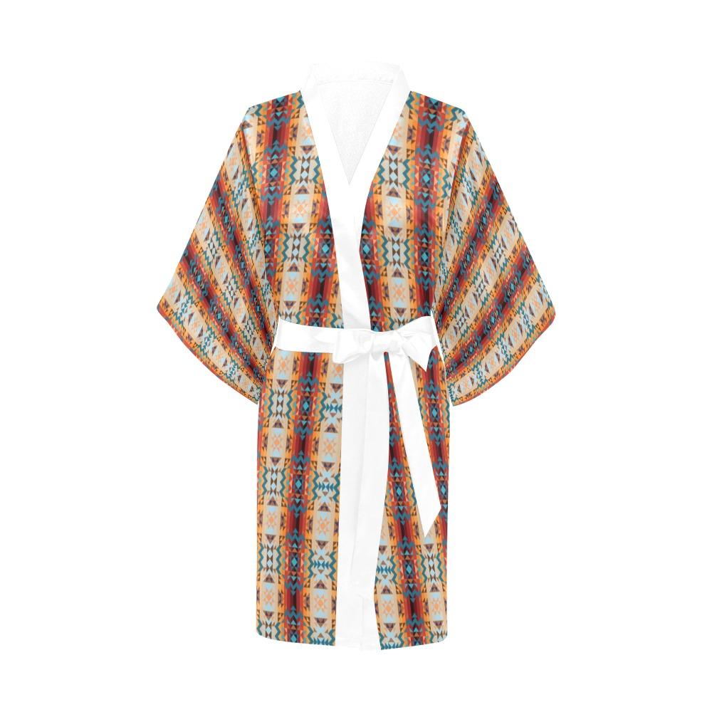 Dark Sandway Kimono Robe Artsadd