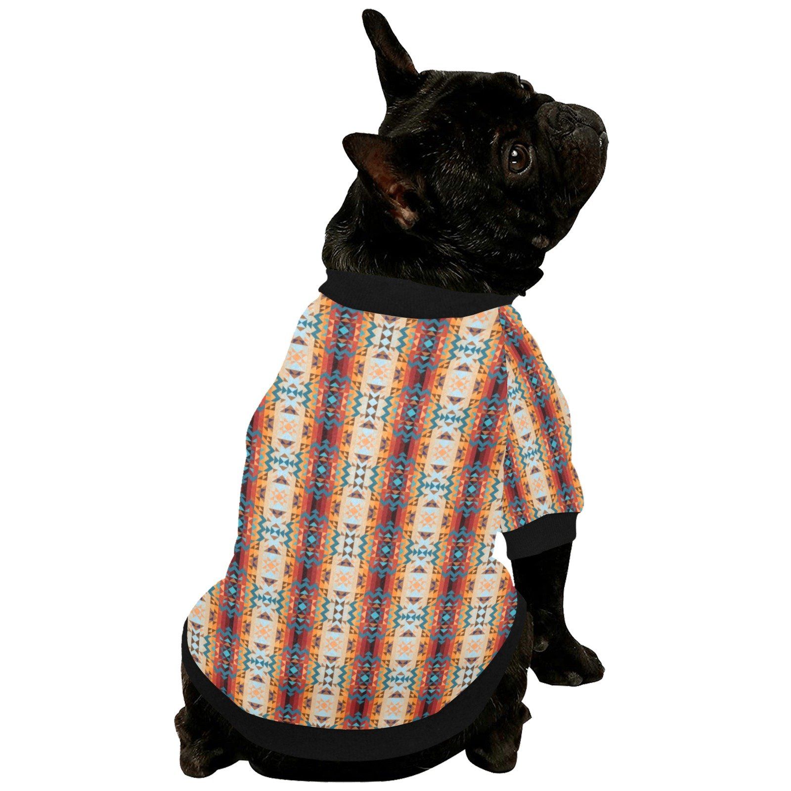 Dark Sandway Pet Dog Round Neck Shirt Pet Dog Round Neck Shirt e-joyer