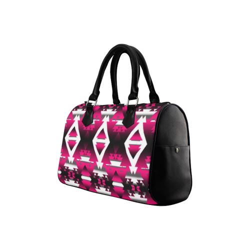 Dark Sunset Winter Camp Boston Handbag (Model 1621) Boston Handbags (1621) e-joyer