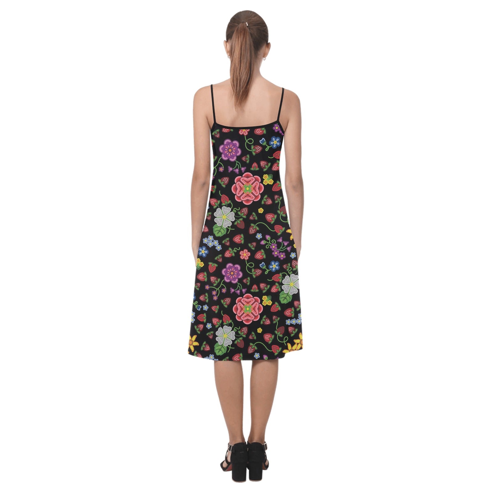 Berry Pop Midnight Alcestis Slip Dress