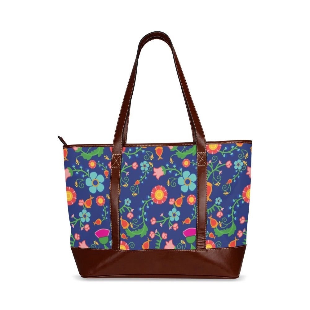 Bee Spring Twilight Tote Handbag