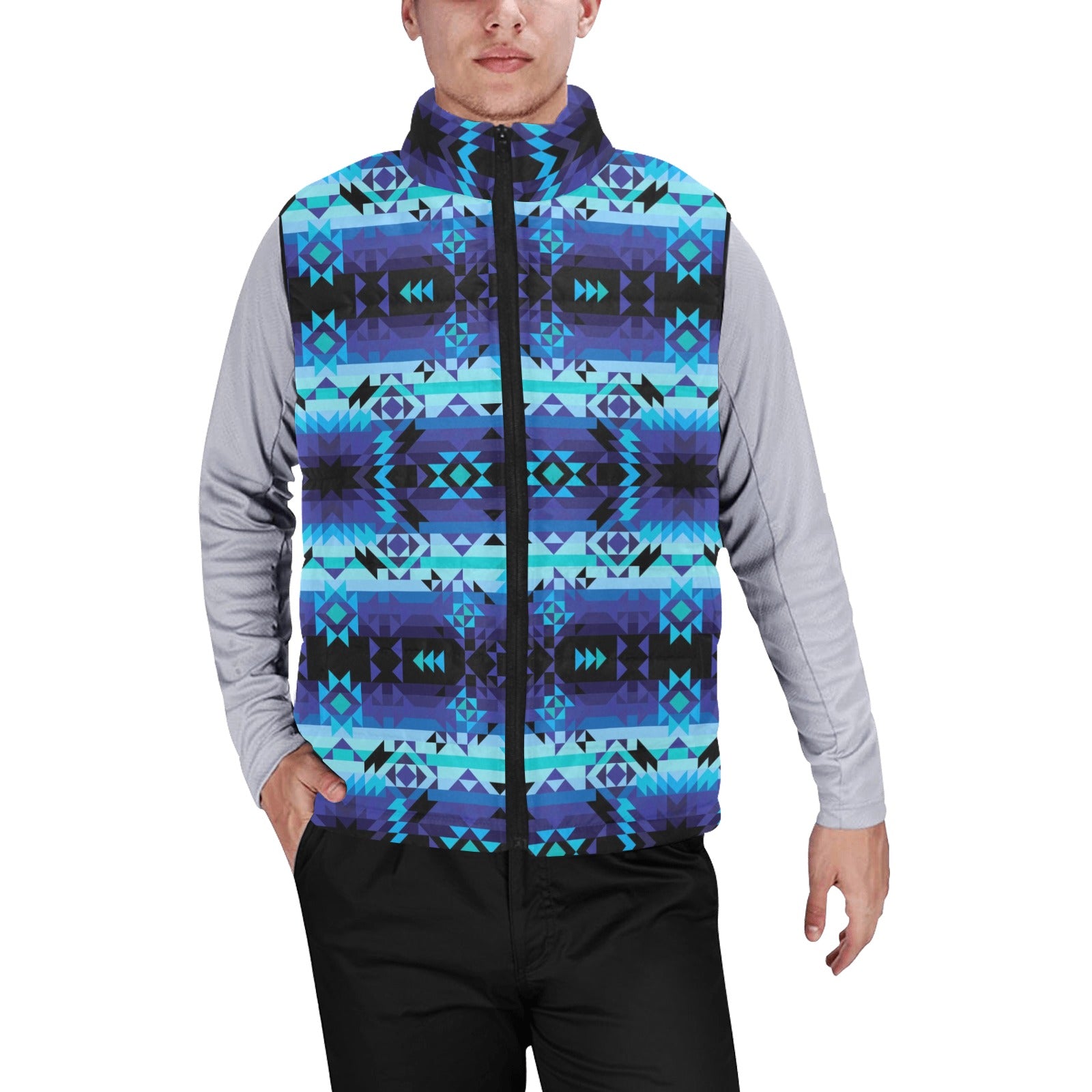 Blue Star Men's Padded Vest Jacket