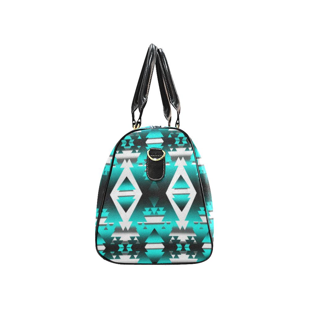 Deep Lake Winter Camp New Waterproof Travel Bag/Small (Model 1639) Waterproof Travel Bags (1639) e-joyer