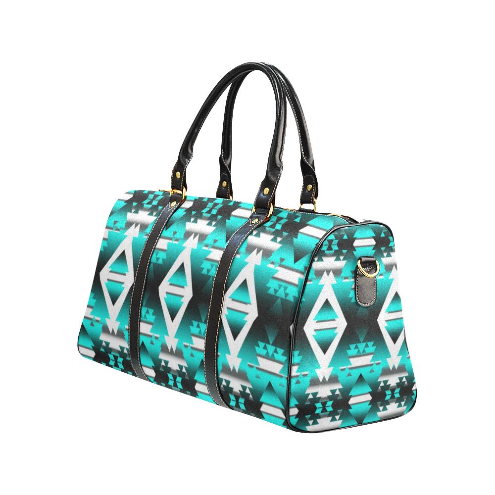 Deep Lake Winter Camp New Waterproof Travel Bag/Small (Model 1639) Waterproof Travel Bags (1639) e-joyer