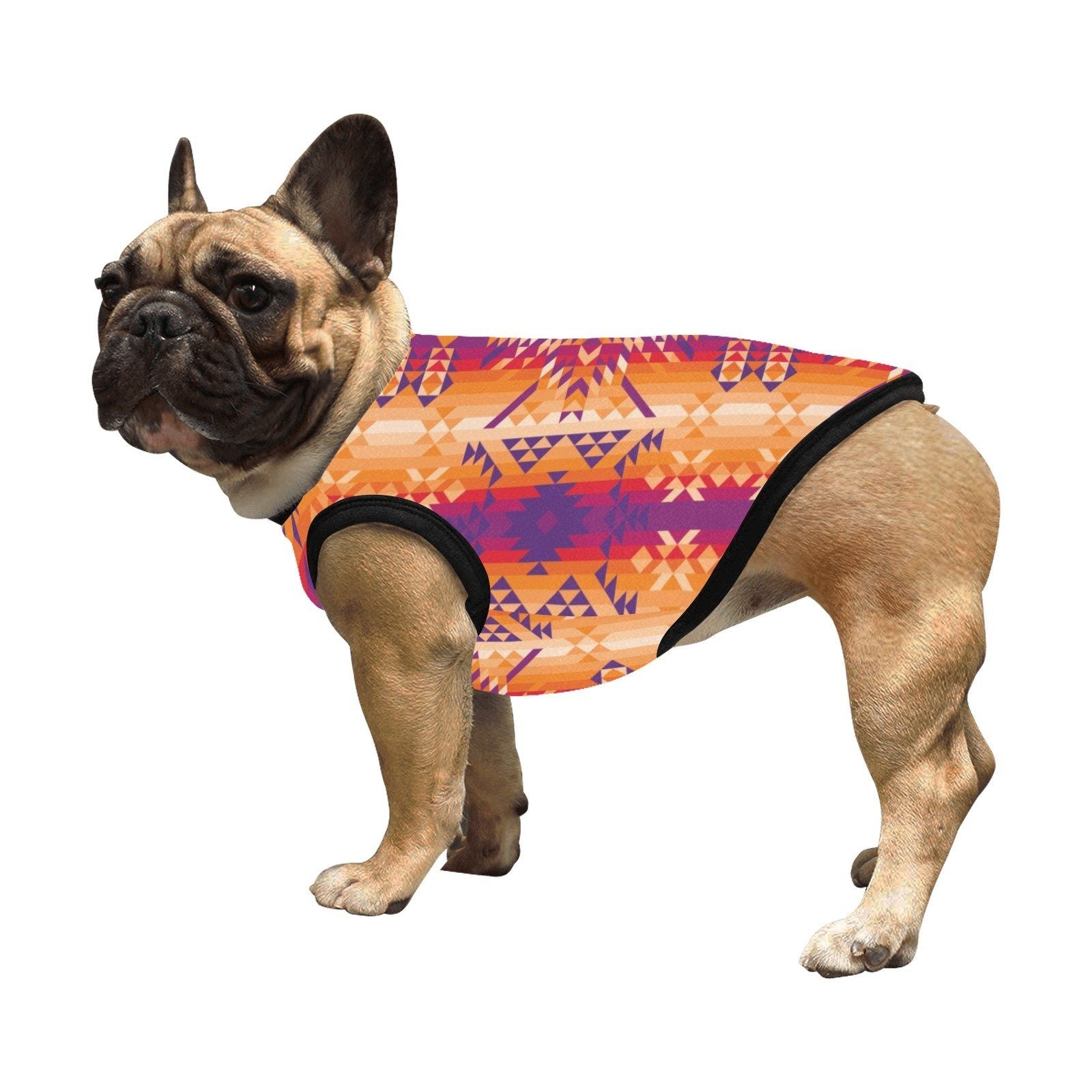 Desert Geo All Over Print Pet Tank Top Pet Tank Top e-joyer
