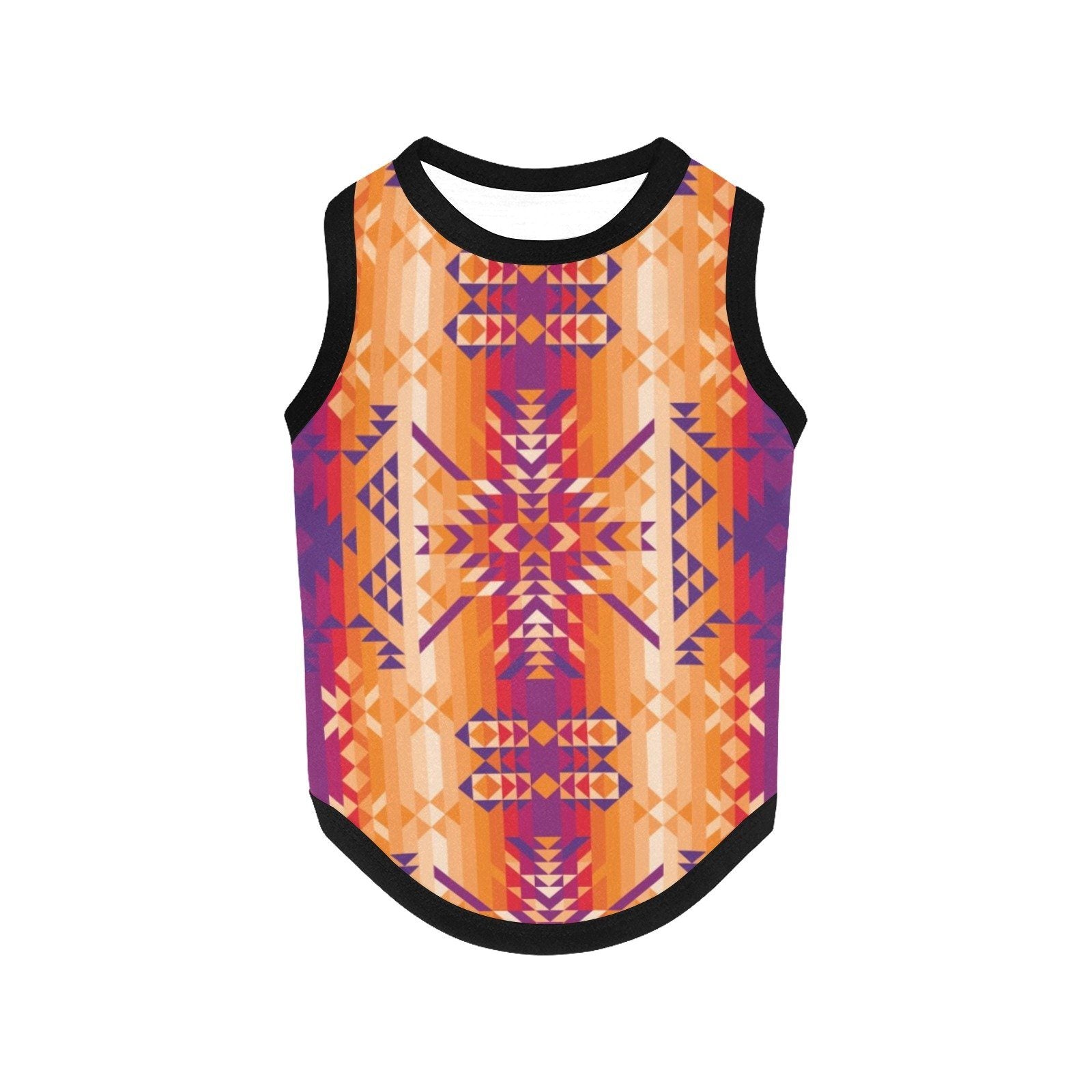 Desert Geo All Over Print Pet Tank Top Pet Tank Top e-joyer