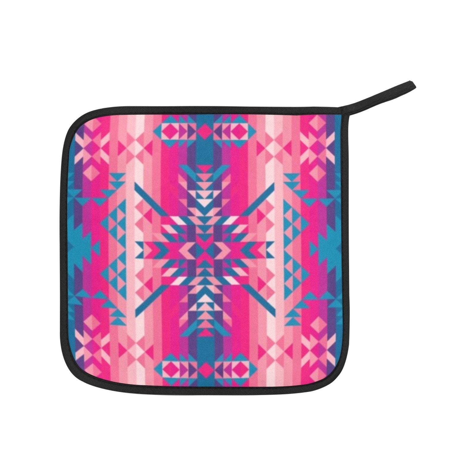 Desert Geo Blue Oven Mitt & Pot Holder Oven Mitt & Pot Holder e-joyer