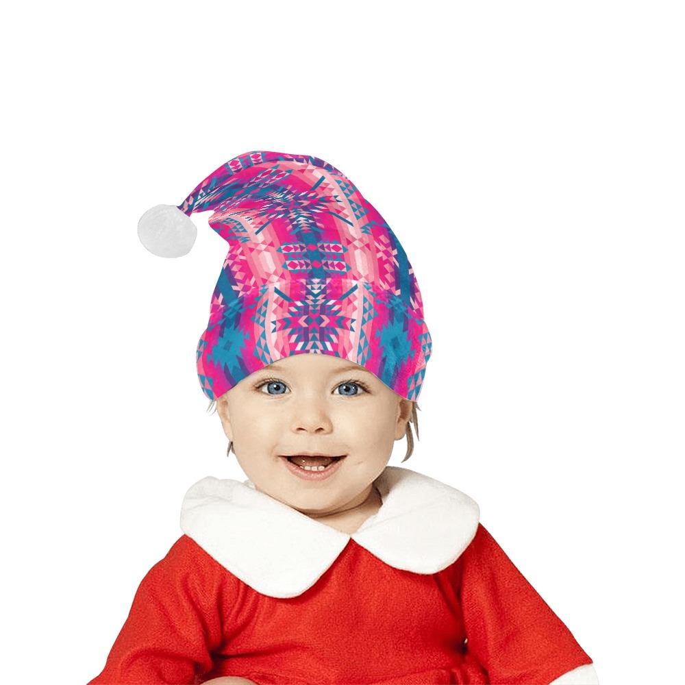 Desert Geo Blue Santa Hat Santa Hat e-joyer 