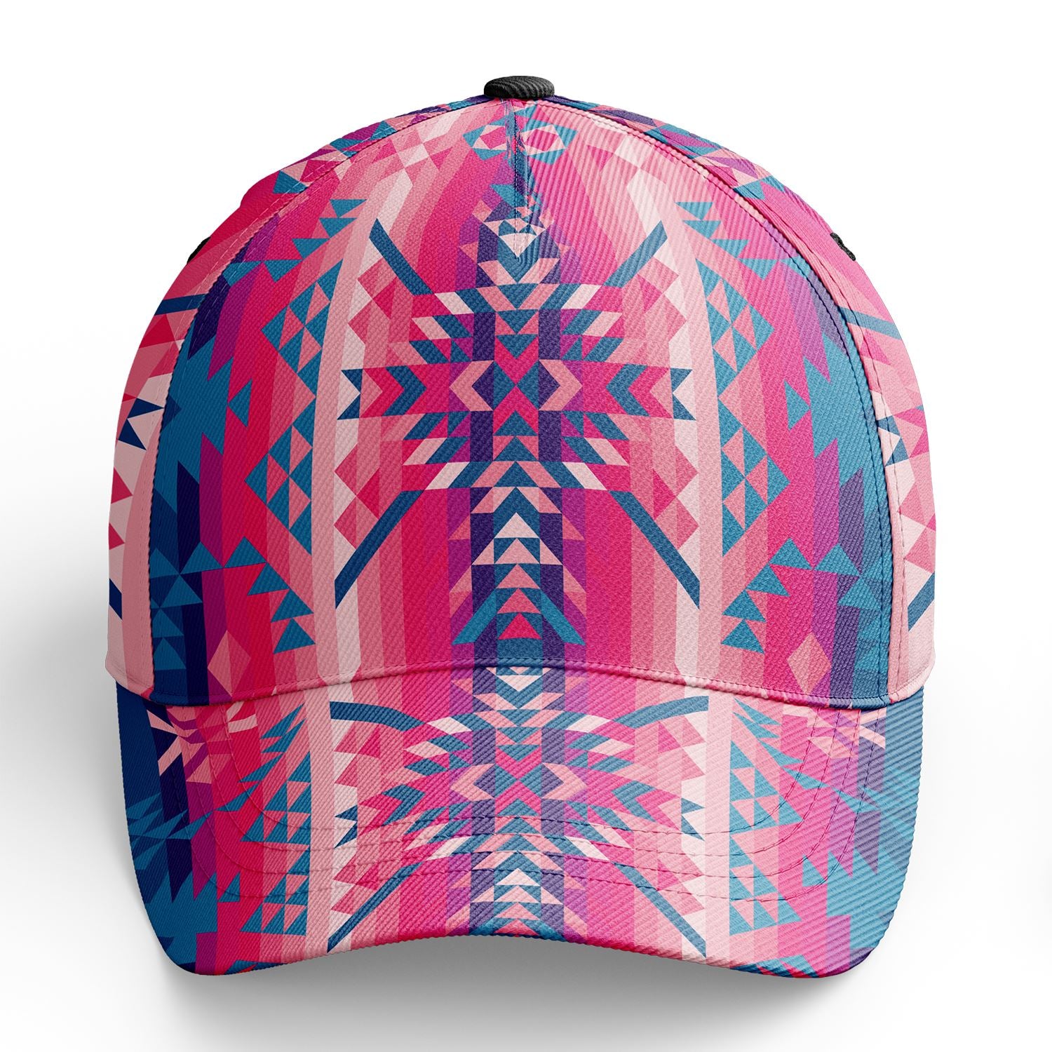 Desert Geo Blue Snapback Hat hat Herman