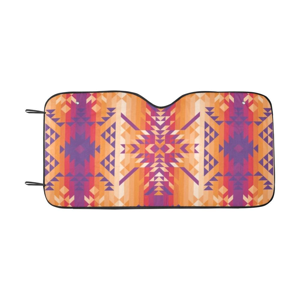 Desert Geo Car Sun Shade 55"x30" Car Sun Shade e-joyer