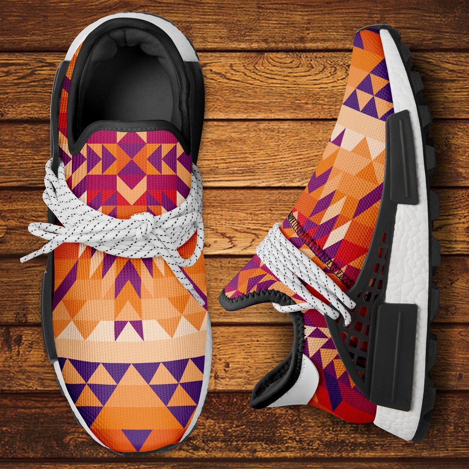 Desert Geo Okaki Sneakers Shoes Herman