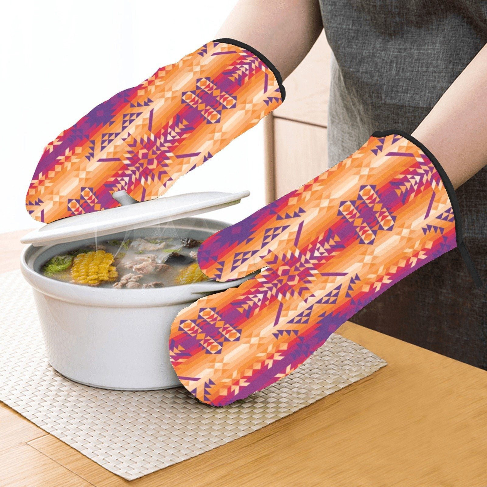 Desert Geo Oven Mitt & Pot Holder Oven Mitt & Pot Holder e-joyer
