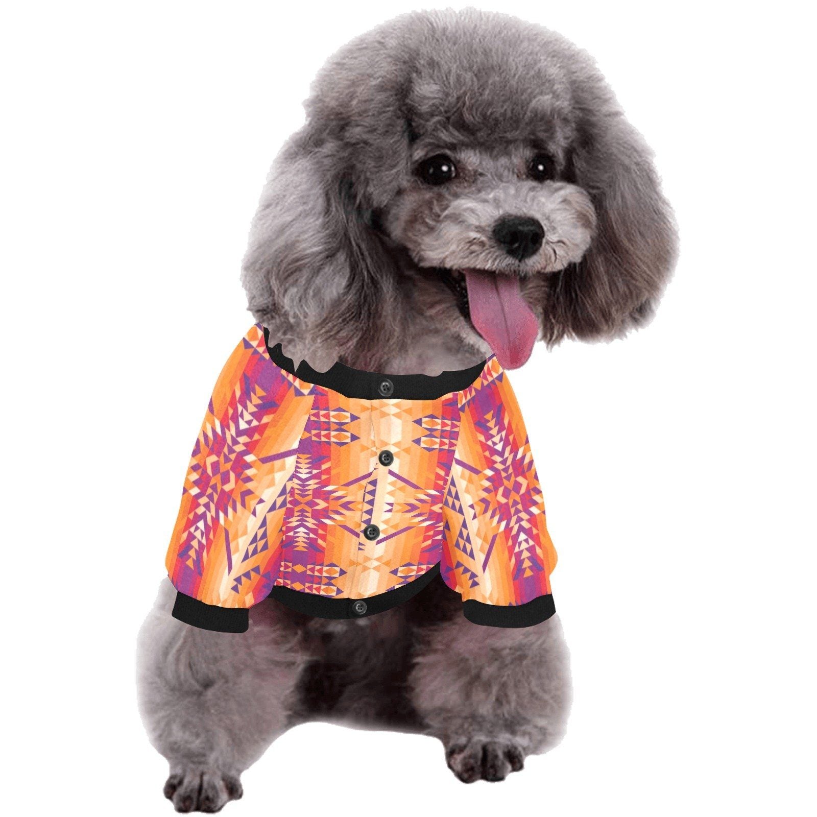 Desert Geo Pet Dog Round Neck Shirt Pet Dog Round Neck Shirt e-joyer