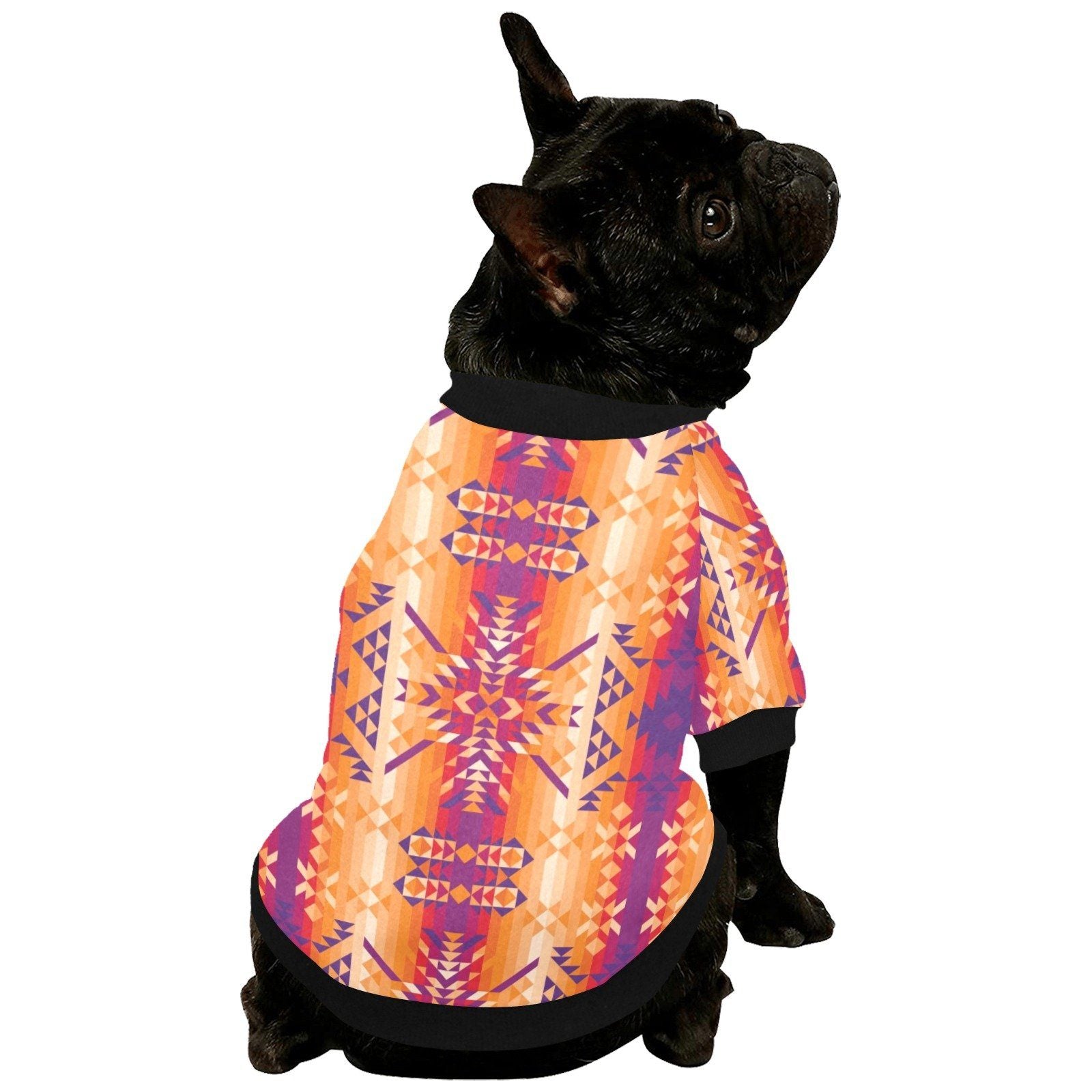 Desert Geo Pet Dog Round Neck Shirt Pet Dog Round Neck Shirt e-joyer