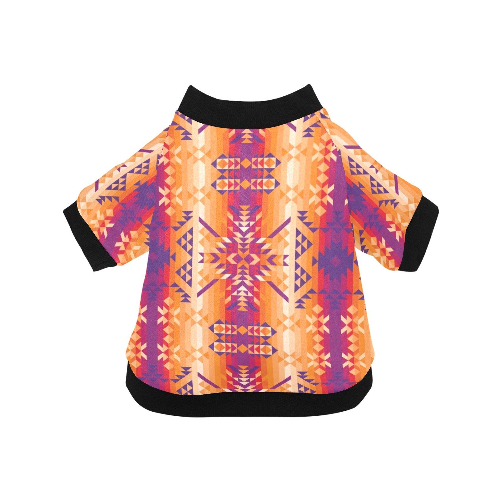 Desert Geo Pet Dog Round Neck Shirt Pet Dog Round Neck Shirt e-joyer