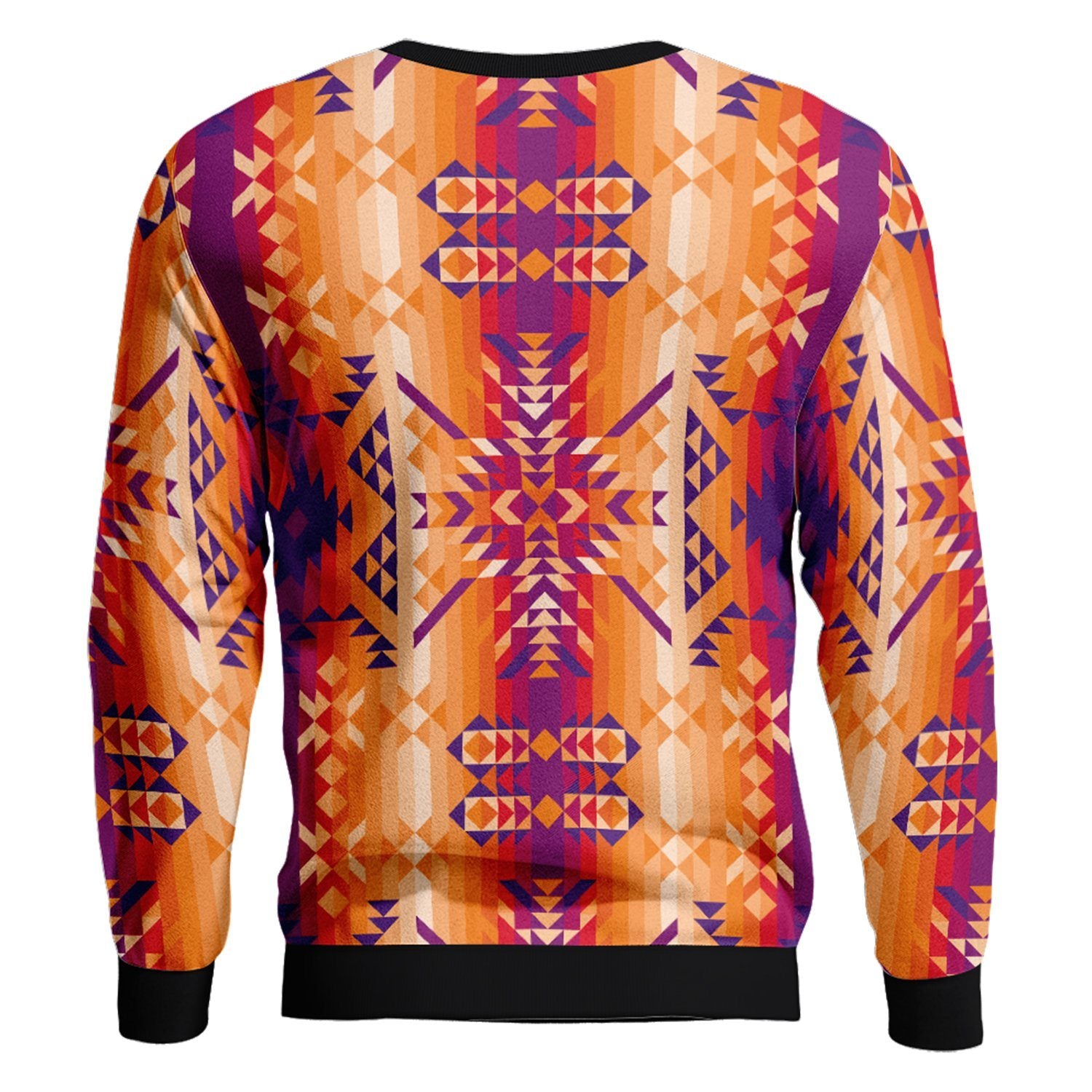 Desert Geo Unisex Crewneck Long Sleeve Top 49 Dzine