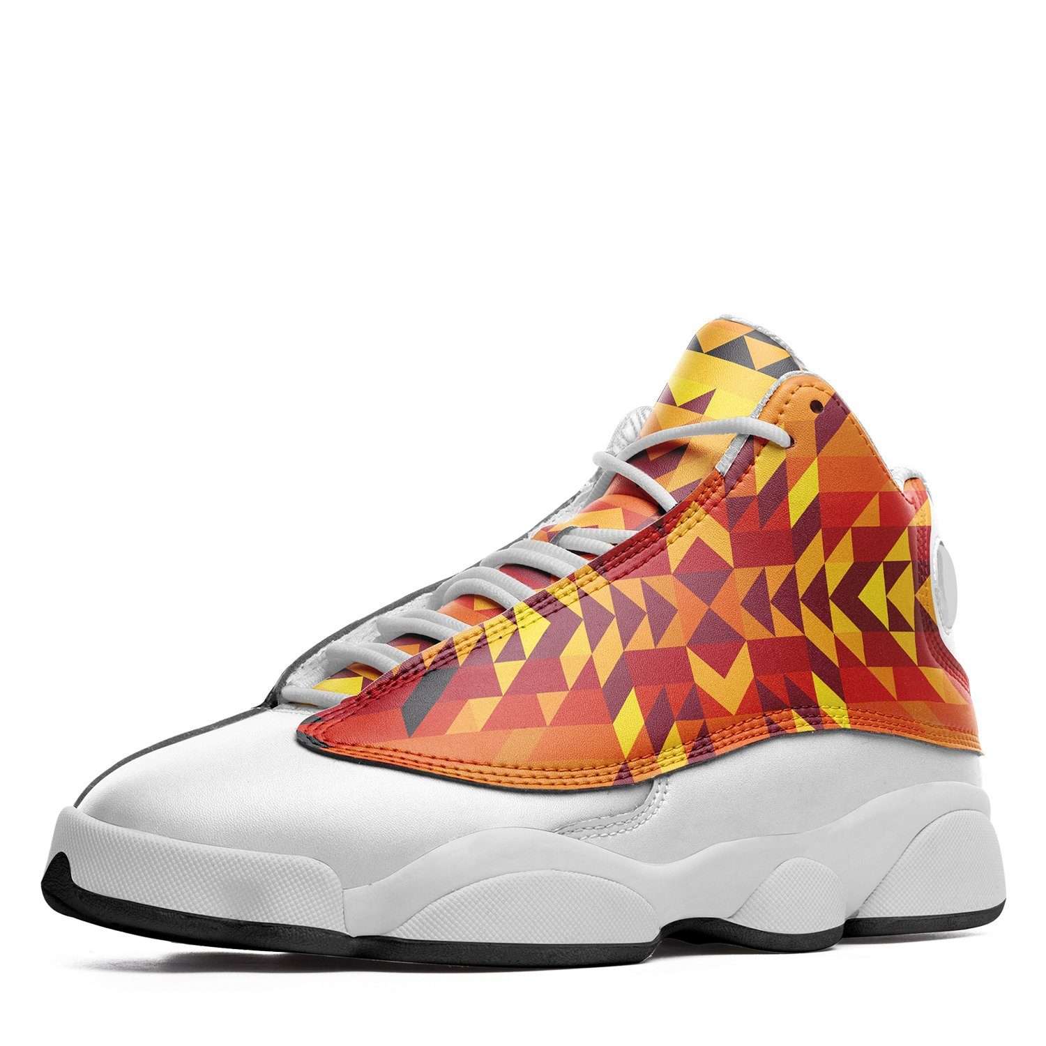 Desert Geo Yellow Red Isstsokini Athletic Shoes Herman