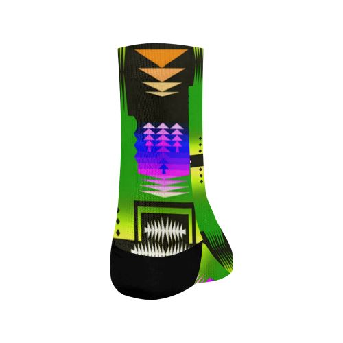Desert Summer Sage Crew Socks Crew Socks e-joyer
