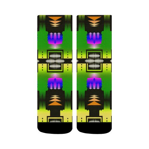Desert Summer Sage Crew Socks Crew Socks e-joyer