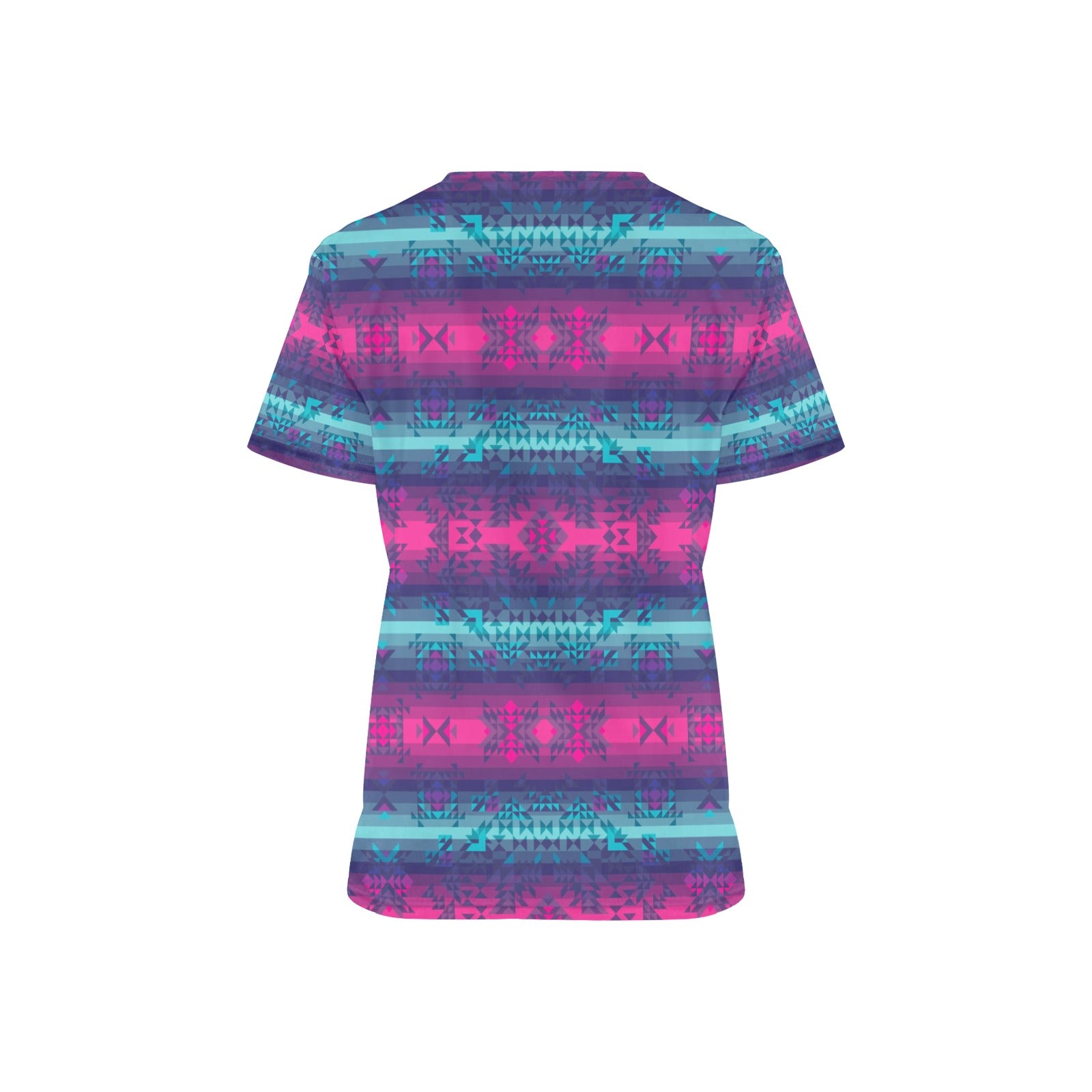 Dimensional Brightburn All Over Print Scrub Top Scrub Top e-joyer
