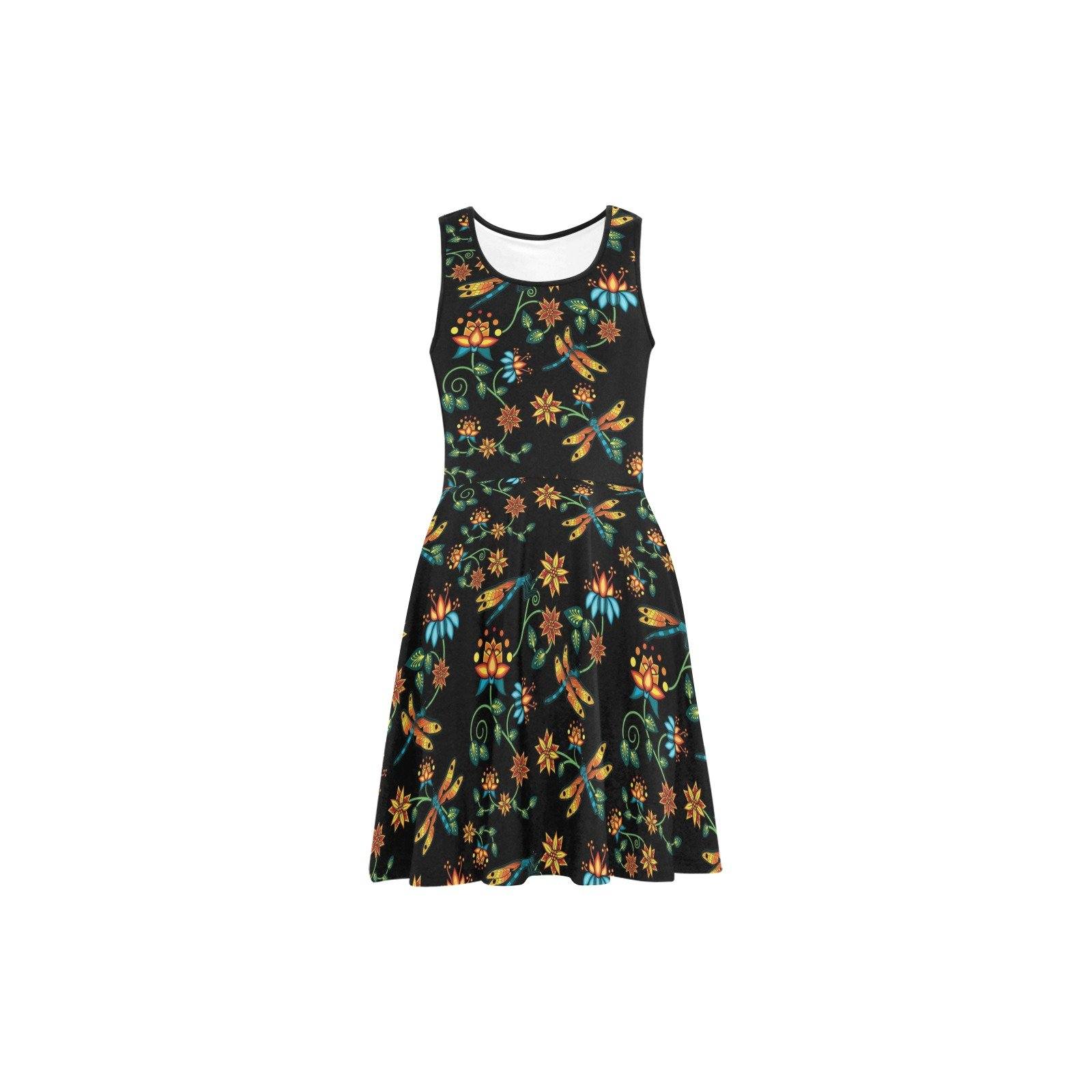 Dragon Lily Noir Atalanta Sundress (Model D04) Atalanta Sundress (D04) e-joyer