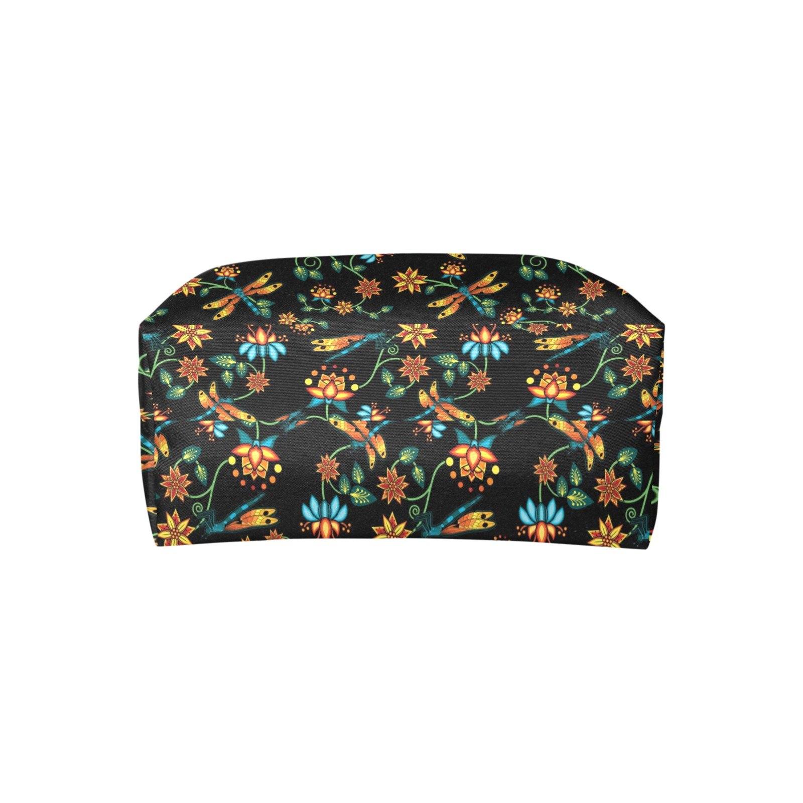 Dragon Lily Noir Single-Shoulder Lady Handbag (Model 1714) bag e-joyer