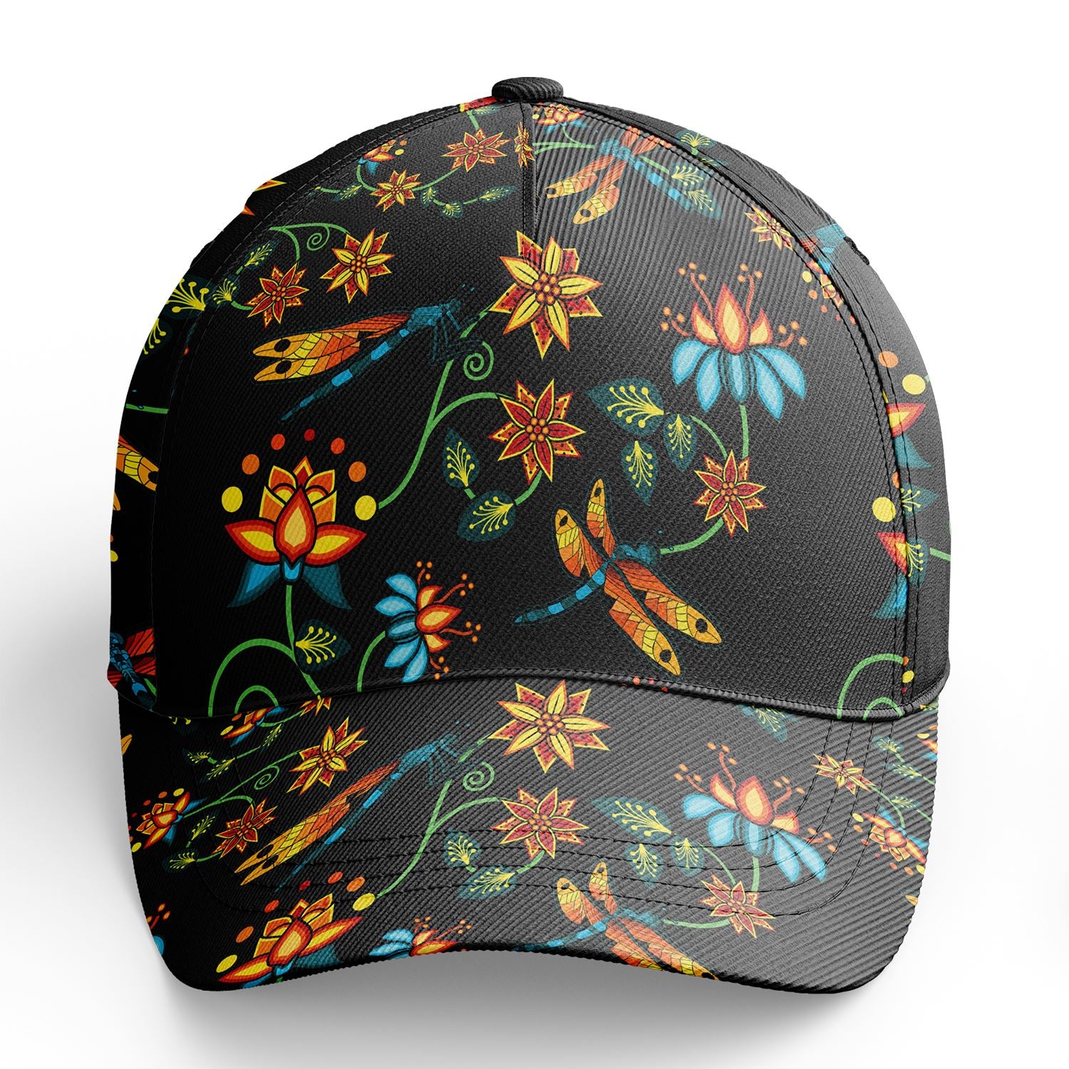 Dragon Lily Noir Snapback Hat hat Herman