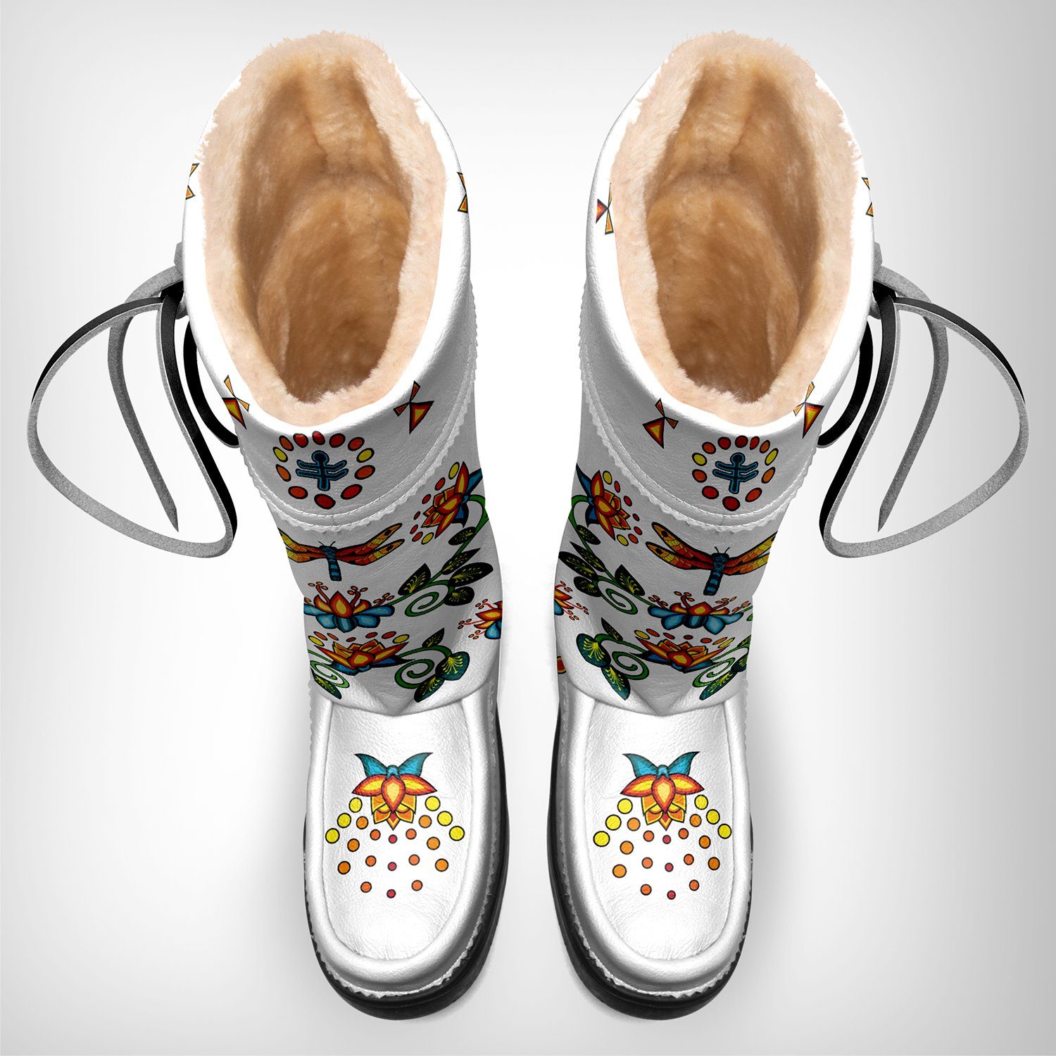 Dragon Lily Real Leather MoccaLux 49 Dzine
