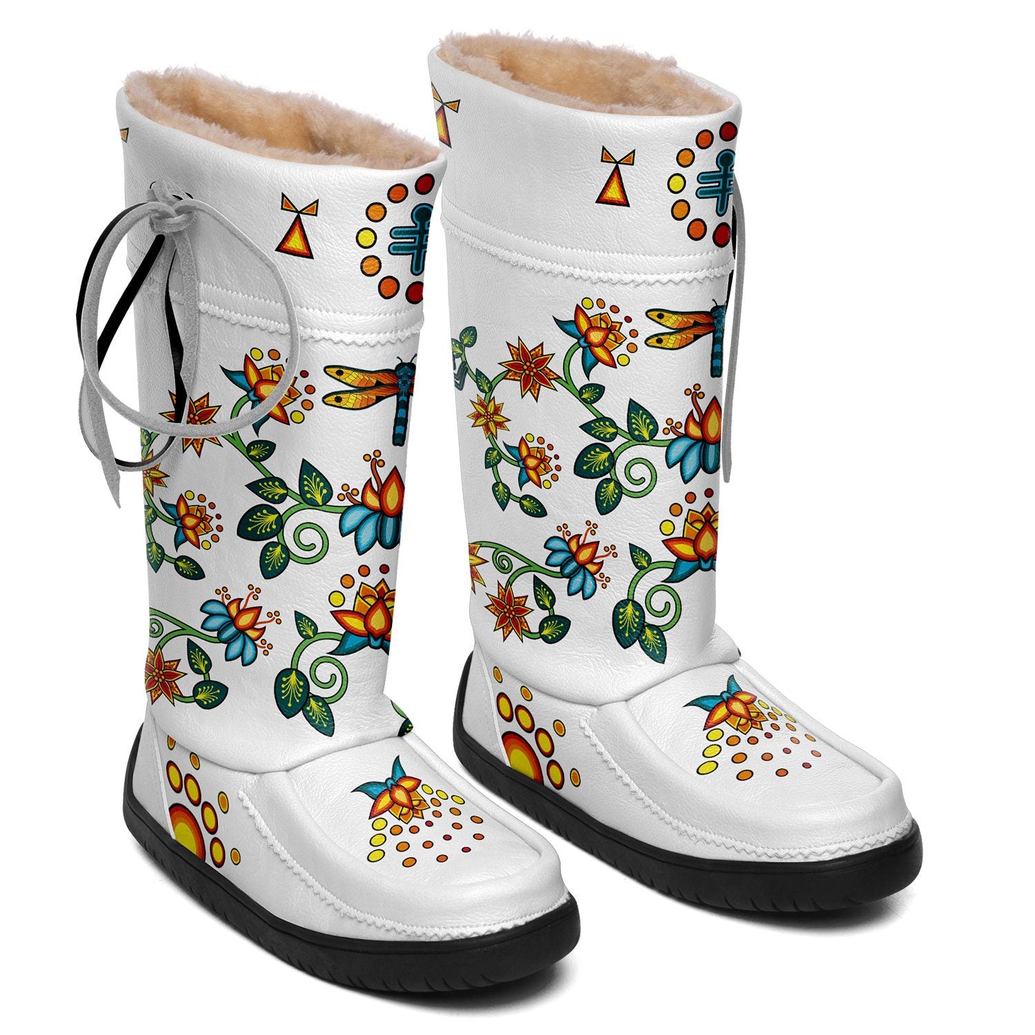 Dragon Lily Real Leather MoccaLux 49 Dzine