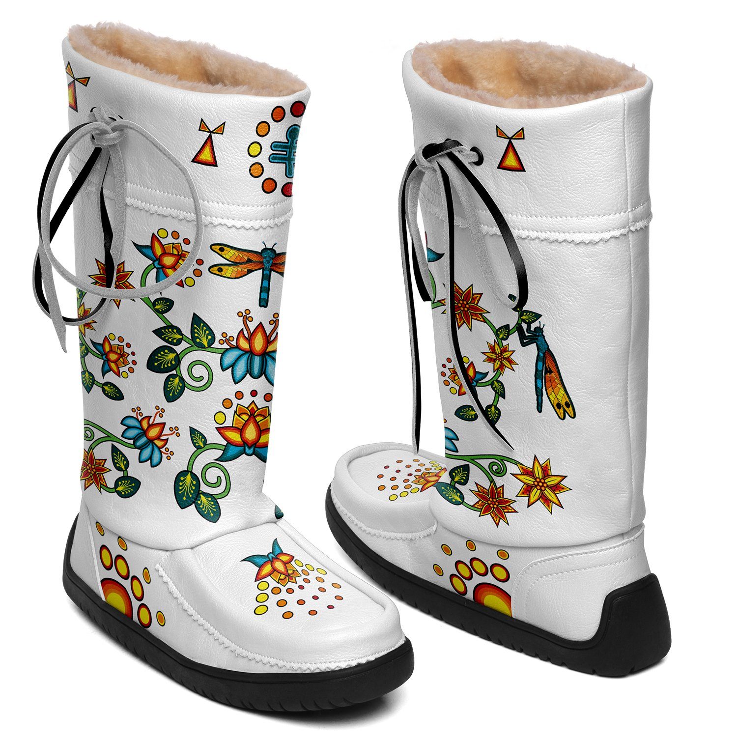 Dragon Lily Real Leather MoccaLux 49 Dzine