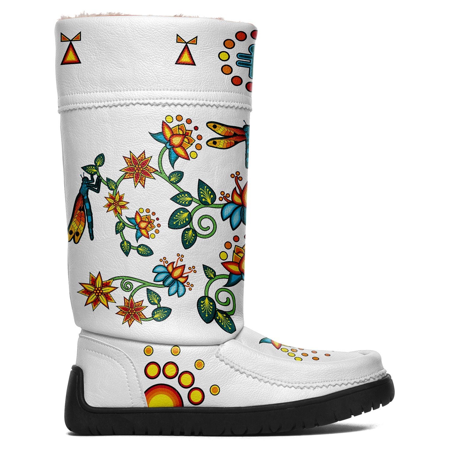 Dragon Lily Real Leather MoccaLux 49 Dzine