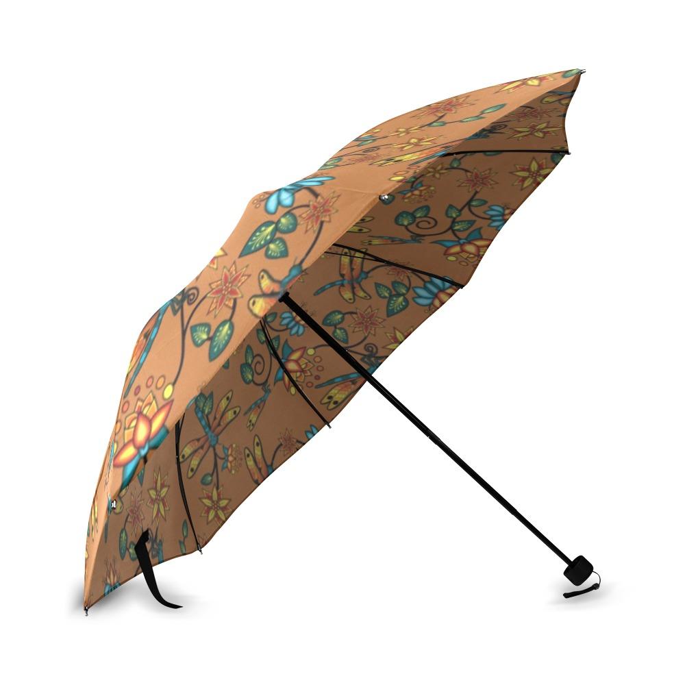 Dragon Lily Sierra Foldable Umbrella (Model U01) Foldable Umbrella e-joyer 