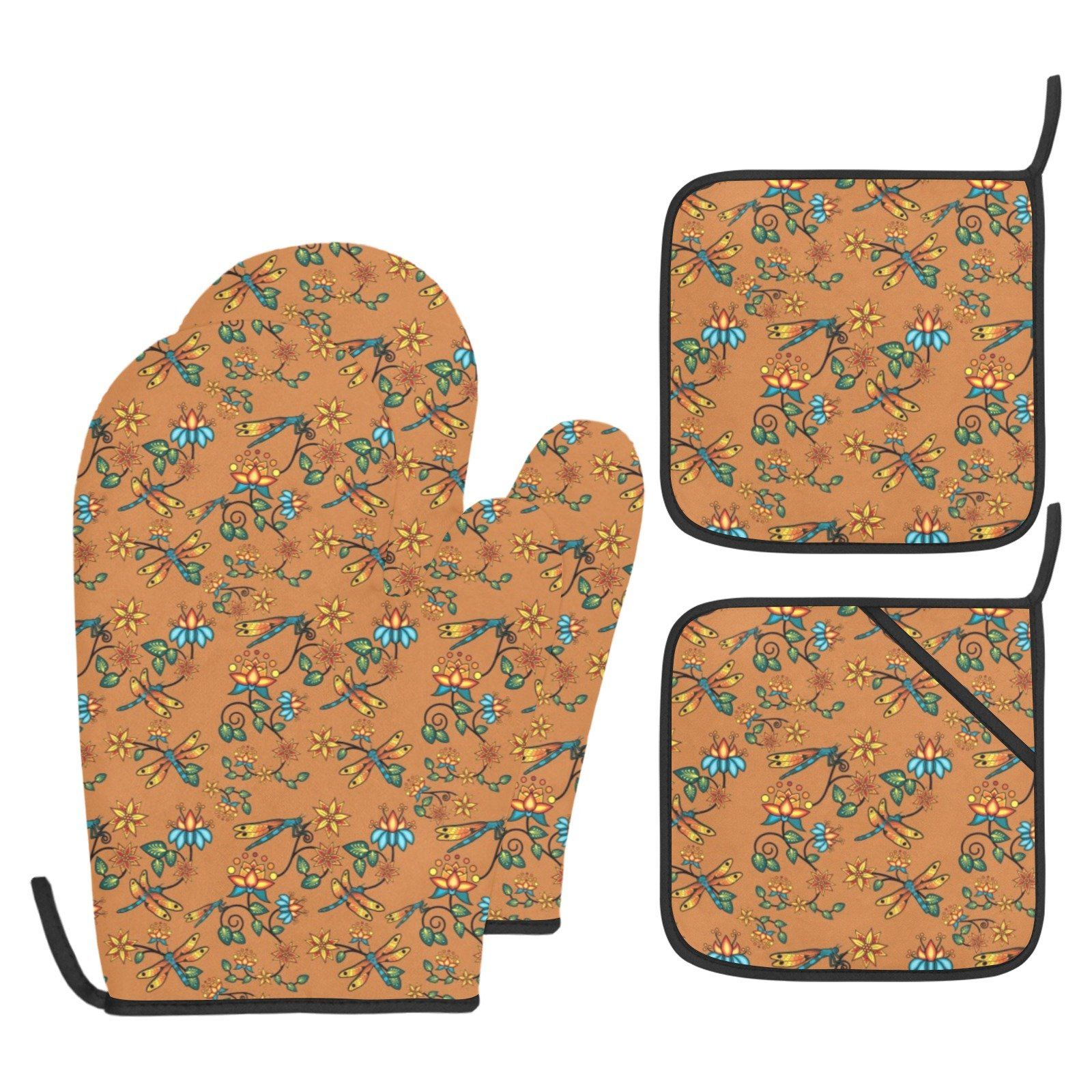 Dragon Lily Sierra Oven Mitt & Pot Holder Oven Mitt & Pot Holder e-joyer
