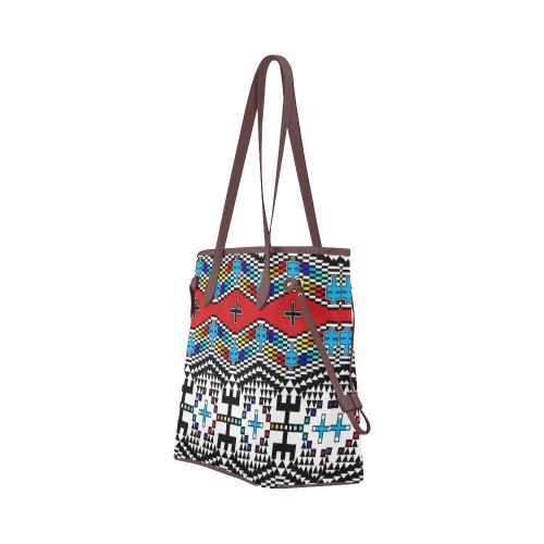 dragonflies Clover Canvas Tote Bag (Model 1661) Clover Canvas Tote Bag (1661) e-joyer