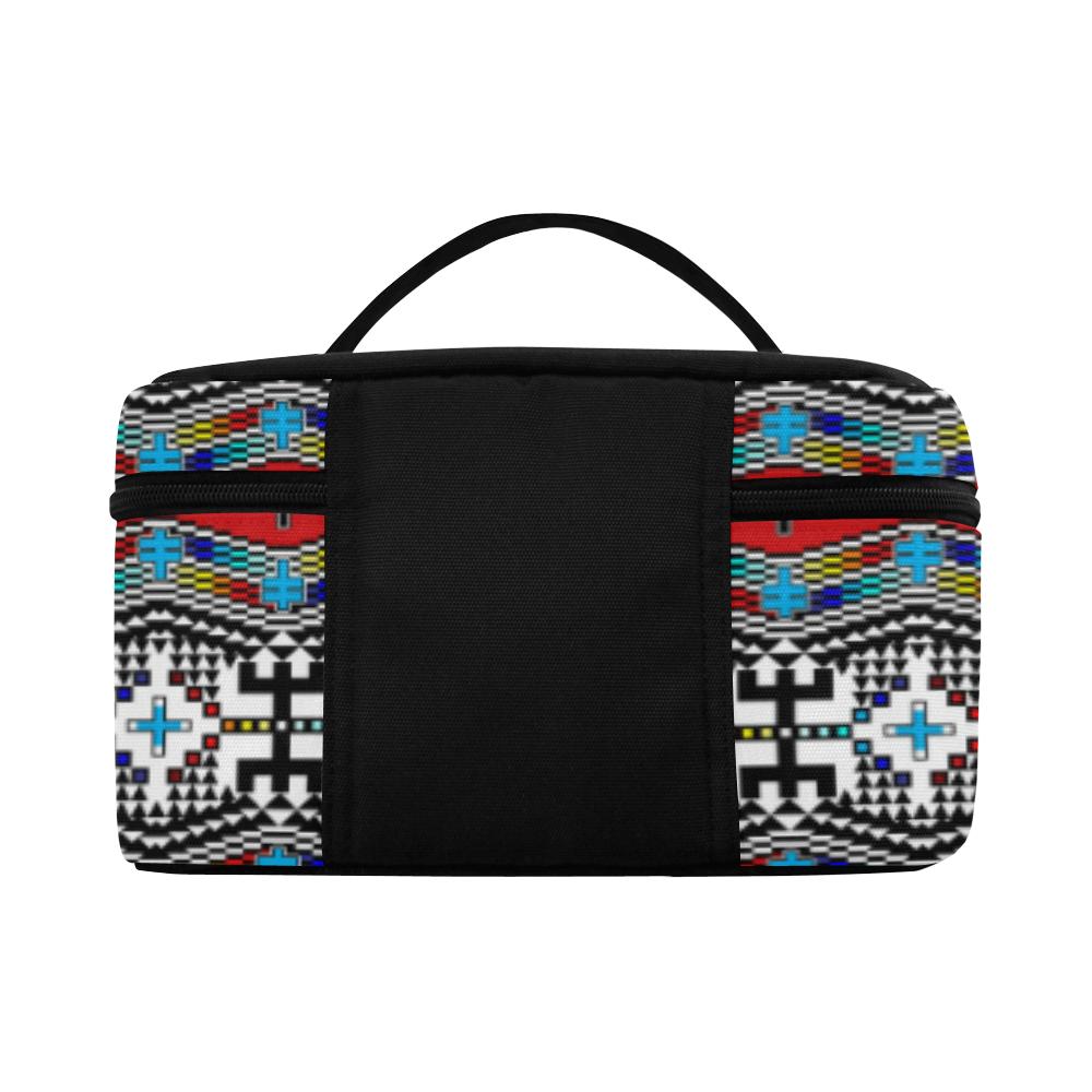 Dragonflies Cosmetic Bag/Large (Model 1658) Cosmetic Bag e-joyer
