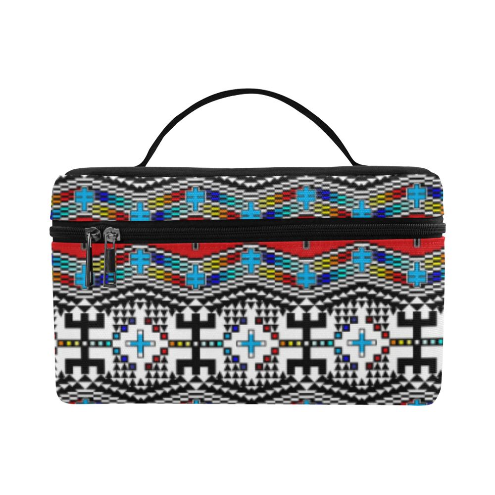 Dragonflies Cosmetic Bag/Large (Model 1658) Cosmetic Bag e-joyer
