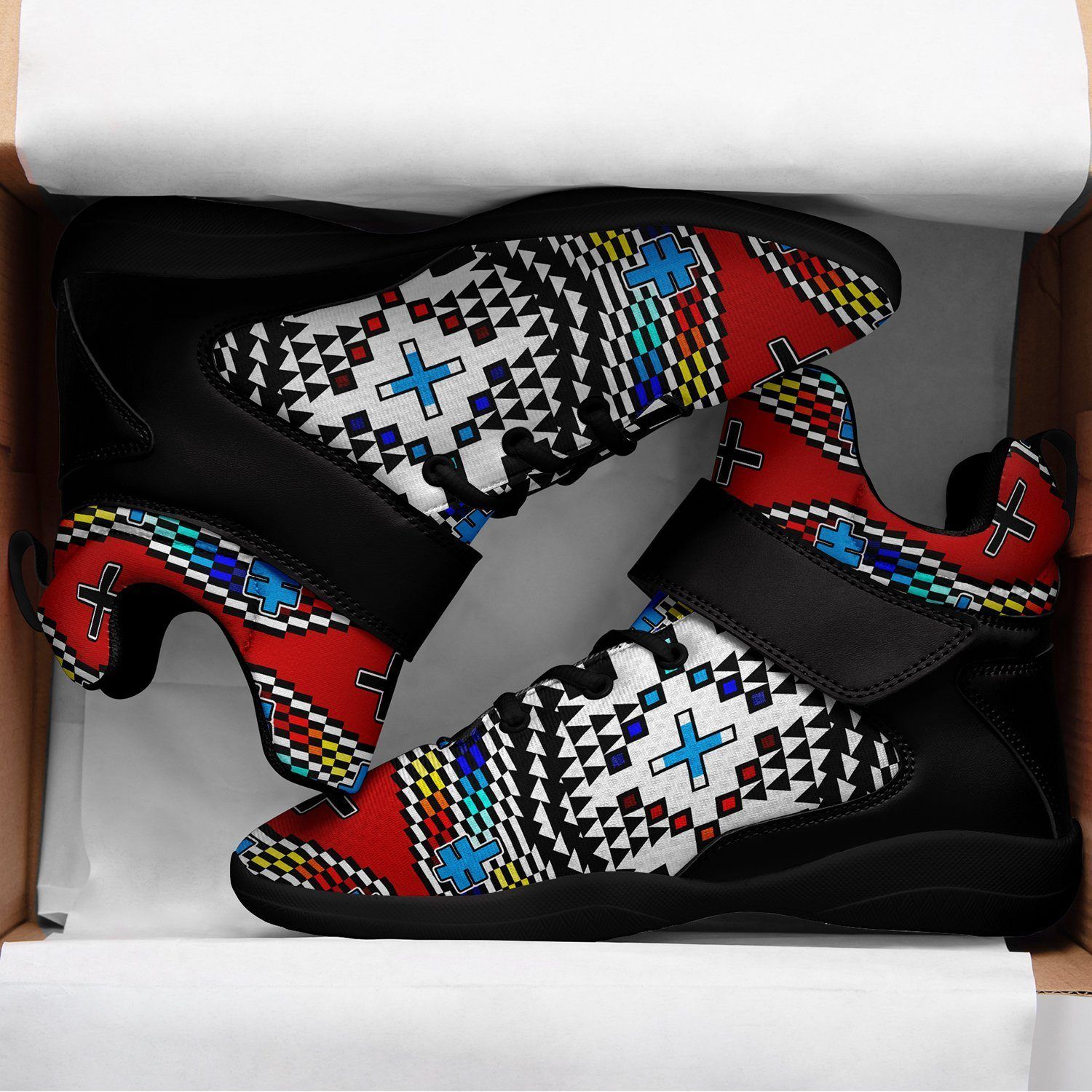 Dragonflies Ipottaa Basketball / Sport High Top Shoes - Black Sole 49 Dzine