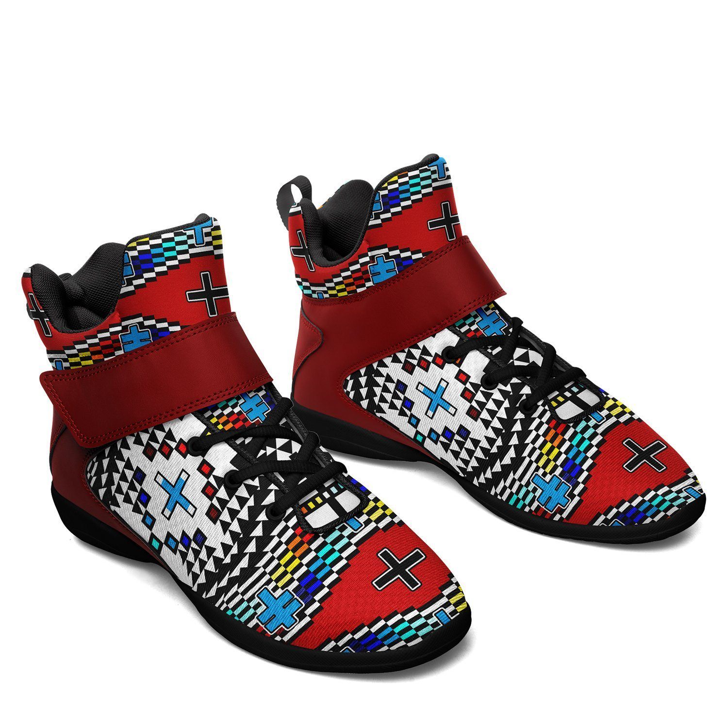 Dragonflies Ipottaa Basketball / Sport High Top Shoes - Black Sole 49 Dzine