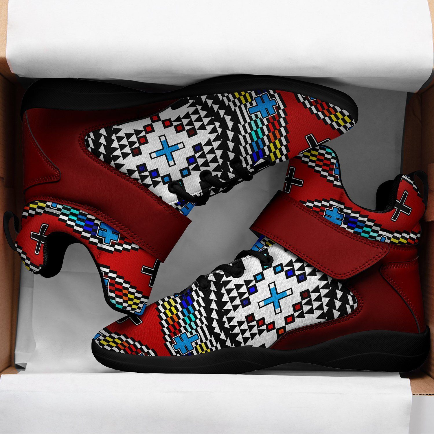 Dragonflies Ipottaa Basketball / Sport High Top Shoes - Black Sole 49 Dzine