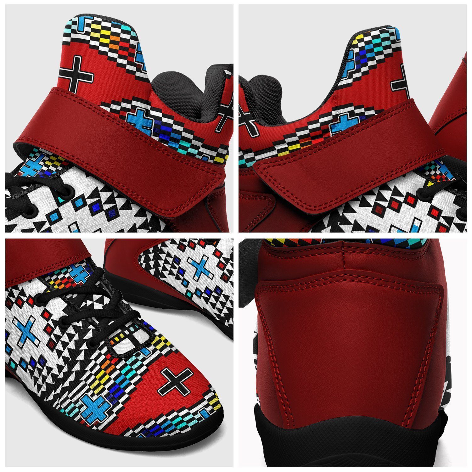 Dragonflies Ipottaa Basketball / Sport High Top Shoes - Black Sole 49 Dzine